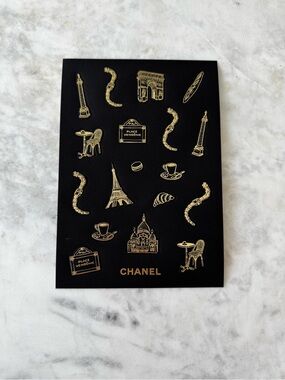 Chanel Paris Themed Sticker Sheet